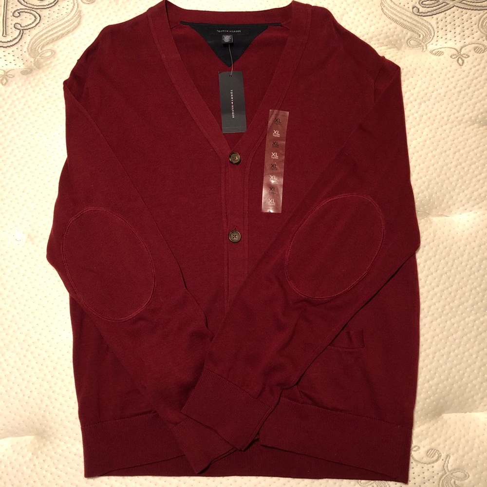 Tommy Hilfiger (Sonoma Red) Cardigan
